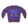 Printify Beta Theta Pi Ugly Christmas Sweater Crewneck Sweatshirts 