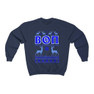 Printify Beta Theta Pi Ugly Christmas Sweater Crewneck Sweatshirts 
