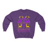Printify Delta Tau Delta Ugly Christmas Sweater Crewneck Sweatshirts 