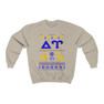 Delta Upsilon Ugly Christmas Sweater Crewneck Sweatshirts