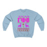Printify Gamma Phi Beta Ugly Christmas Sweater Crewneck Sweatshirts 