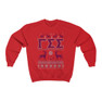 Gamma Sigma Sigma Ugly Christmas Sweater Crewneck Sweatshirts