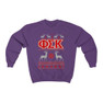 Printify Phi Sigma Kappa Ugly Christmas Sweater Crewneck Sweatshirts 