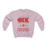 Printify Phi Sigma Kappa Ugly Christmas Sweater Crewneck Sweatshirts 