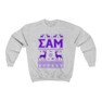 Sigma Alpha Mu Ugly Christmas Sweater Crewneck Sweatshirts