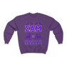 Printify Sigma Alpha Mu Ugly Christmas Sweater Crewneck Sweatshirts 