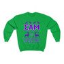 Printify Sigma Alpha Mu Ugly Christmas Sweater Crewneck Sweatshirts 
