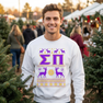 Sigma Pi Ugly Christmas Sweater Crewneck Sweatshirts