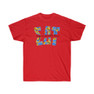 Sigma Delta Tau Floral Big Lettered T-Shirts