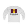 Greekgear Theta Tau Flag Long Sleeve T-Shirts 