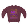 Printify Delta Phi Epsilon Ugly Christmas Sweater Crewneck Sweatshirts 