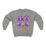 Printify Alpha Kappa Lambda Ugly Christmas Sweater Crewneck Sweatshirts 