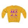 Printify Alpha Kappa Lambda Ugly Christmas Sweater Crewneck Sweatshirts 