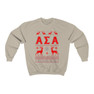 Alpha Sigma Alpha Ugly Christmas Sweater Crewneck Sweatshirts