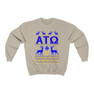 Alpha Tau Omega Ugly Christmas Sweater Crewneck Sweatshirts