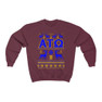 Printify Alpha Tau Omega Ugly Christmas Sweater Crewneck Sweatshirts 