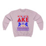Printify Delta Kappa Epsilon Ugly Christmas Sweater Crewneck Sweatshirts 
