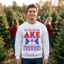 Delta Kappa Epsilon Ugly Christmas Sweater Crewneck Sweatshirts