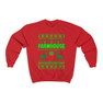 Printify FarmHouse Fraternity Ugly Christmas Sweater Crewneck Sweatshirts 