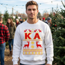 Kappa Alpha Ugly Christmas Sweater Crewneck Sweatshirts