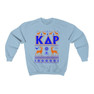 Printify Kappa Delta Rho Ugly Christmas Sweater Crewneck Sweatshirts 