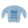 Printify Phi Delta Theta Ugly Christmas Sweater Crewneck Sweatshirts 