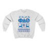 Printify Phi Delta Theta Ugly Christmas Sweater Crewneck Sweatshirts 