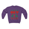 Printify Phi Kappa Psi Ugly Christmas Sweater Crewneck Sweatshirts 
