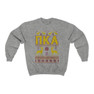 Printify Pi Kappa Alpha Ugly Christmas Sweater Crewneck Sweatshirts 
