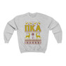 Printify Pi Kappa Alpha Ugly Christmas Sweater Crewneck Sweatshirts 