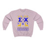 Printify Sigma Chi Ugly Christmas Sweater Crewneck Sweatshirts 