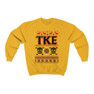 Printify Tau Kappa Epsilon Ugly Christmas Sweater Crewneck Sweatshirts 