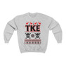 Printify Tau Kappa Epsilon Ugly Christmas Sweater Crewneck Sweatshirts 