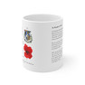 Zeta Psi Remembrance Ceramic Coffee Cup, 11oz