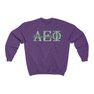 Alpha Epsilon Phi Greek Type Crewneck Sweatshirts