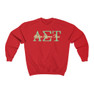 Alpha Sigma Tau Greek Type Crewneck Sweatshirts