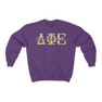 Delta Phi Epsilon Greek Type Crewneck Sweatshirts