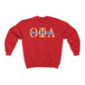 Theta Phi Alpha Greek Type Crewneck Sweatshirts