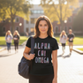 Alpha Chi Omega Tinsel Tees