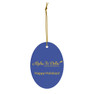 Alpha Xi Delta Holiday Color Mascot Christmas Ornaments