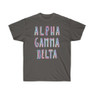 Alpha Gamma Delta Tinsel Tees