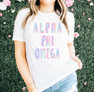 Alpha Phi Omega Tinsel Tees