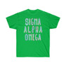 Sigma Alpha Omega Tinsel Tees