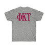 PHI KAPPA TAU LETTERED TEE - $24.95