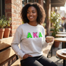 Alpha Kappa Alpha Leah Crewneck Sweatshirt