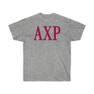 ALPHA CHI RHO LETTERED TEE - $24.95