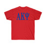 ALPHA KAPPA PSI LETTERED TEE - $24.95