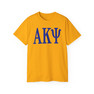 ALPHA KAPPA PSI LETTERED TEE - $24.95