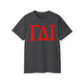 GAMMA DELTA IOTA LETTERED TEE - $24.95