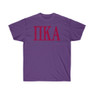 PI KAPPA ALPHA LETTERED TEE - $24.95